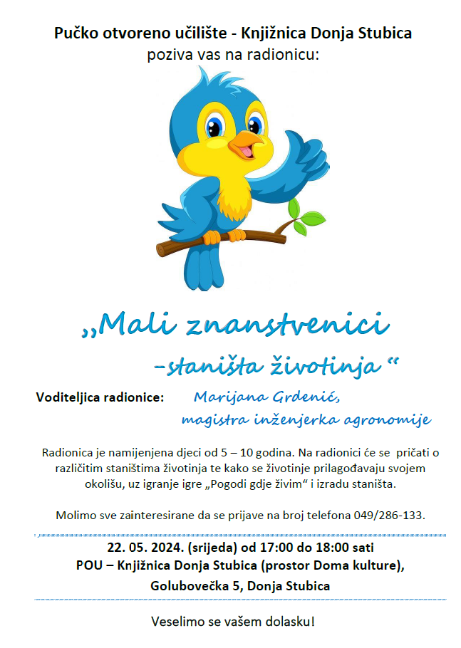 Plakat Marijana Grdenić 22.05.2024.