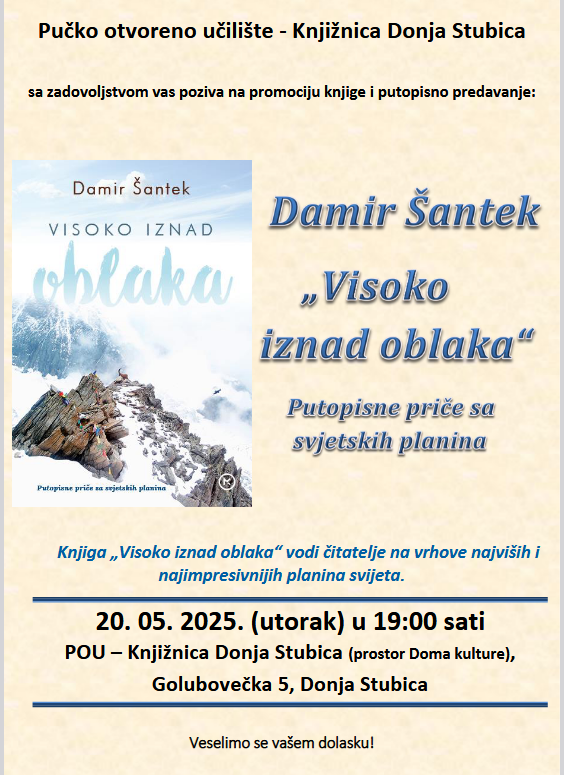 Šantek plakat - oker